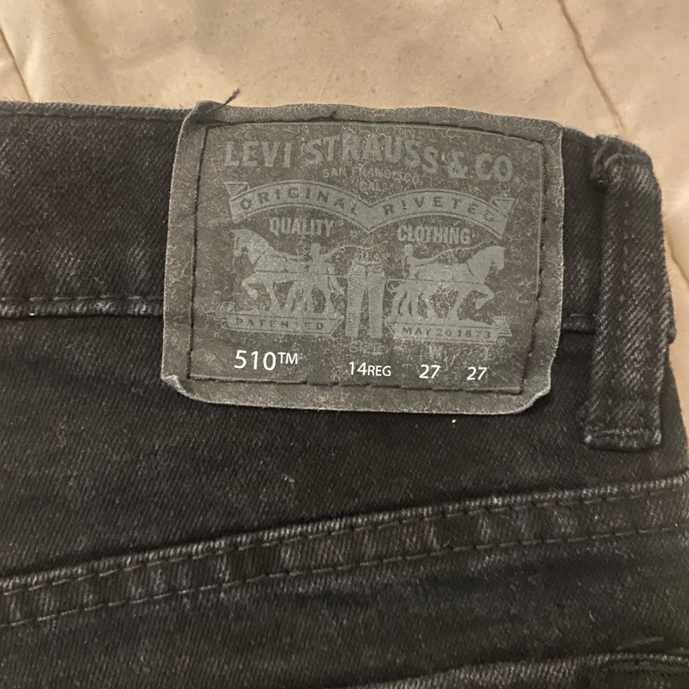 Levi's 510 Black Jeans